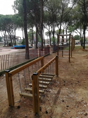 Chiusura temporanea area giochi nel parco di Bagno di Gavorrano
