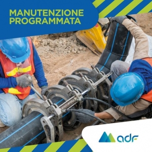 Intervento di manutenzione programmata rete idrica in via Belvedere - Gavorrano.